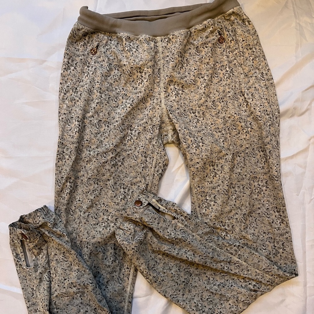 Lululemon Old School Marble Patterned Joggers- Si… - image 1
